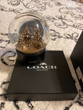 Coach Snow Globe